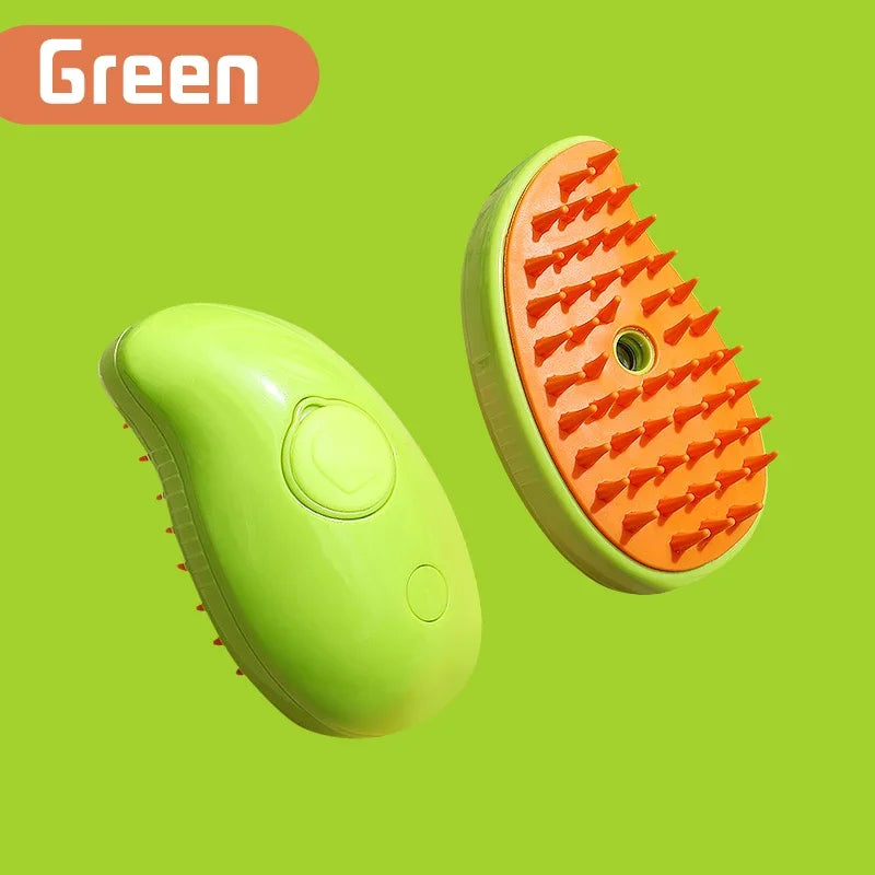 Brosse vapeur 3-en-1 pour chats et chiens