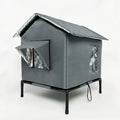 Abri isolé d'hiver pour chat