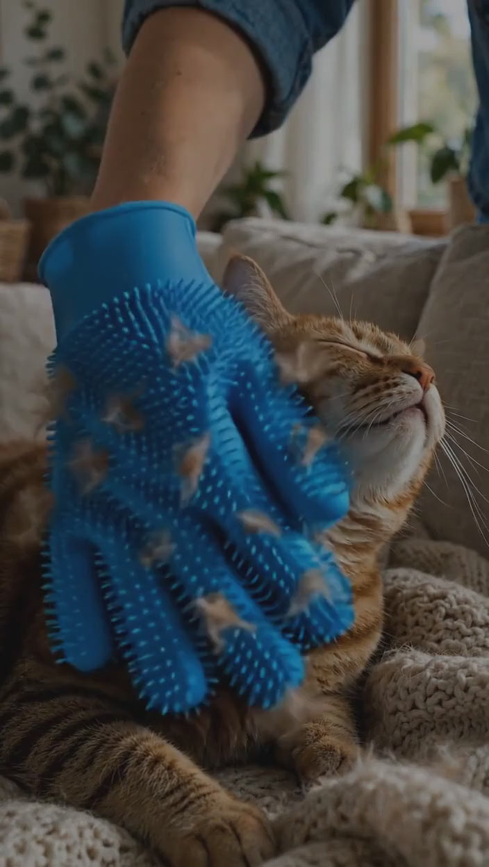 Gants de toilettage