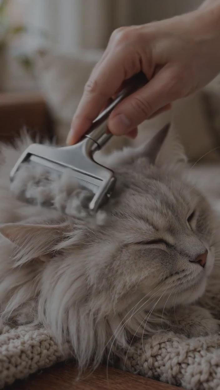 Brosse anti poil mort