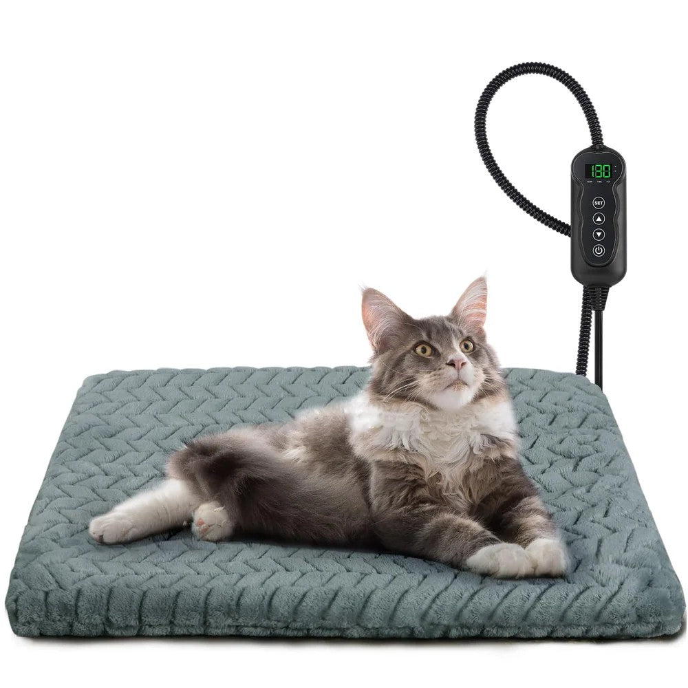 Tapis chauffant pour chat avec contrôleur de température